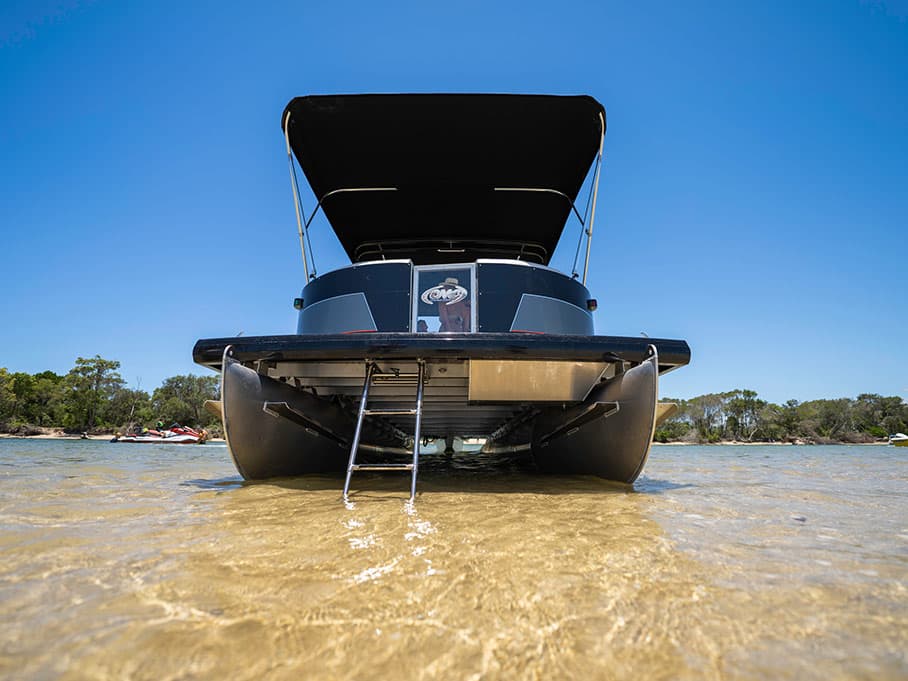 Australian Made Pontoon Boat Stealth Series (39)